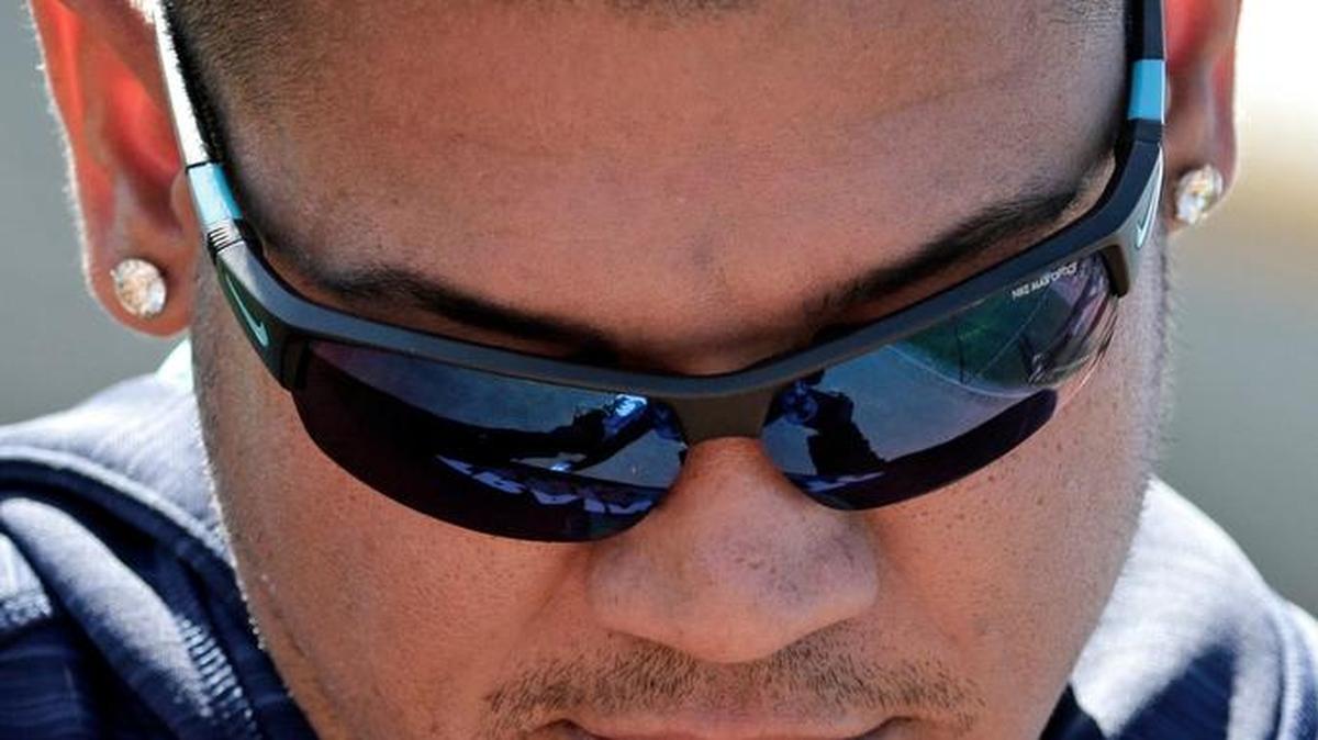 Not only did Felix Hernandez pitch well Saturday night, he reiterated that his blond look is here to stay.