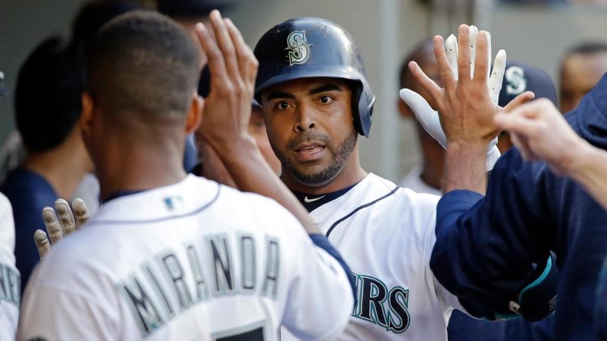 Nelson Cruz hit one homer Wednesday night and nearly hit a second one.