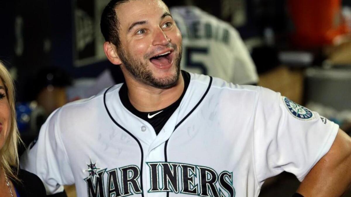 Mike Zunino was all smiles Wednesday after his two-run homer produced a walk-off victory.