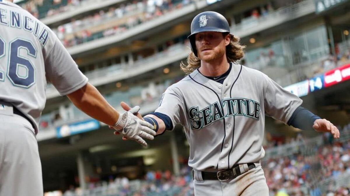 Ben Gamel scored three runs in Monday’s victory over the Twins.
