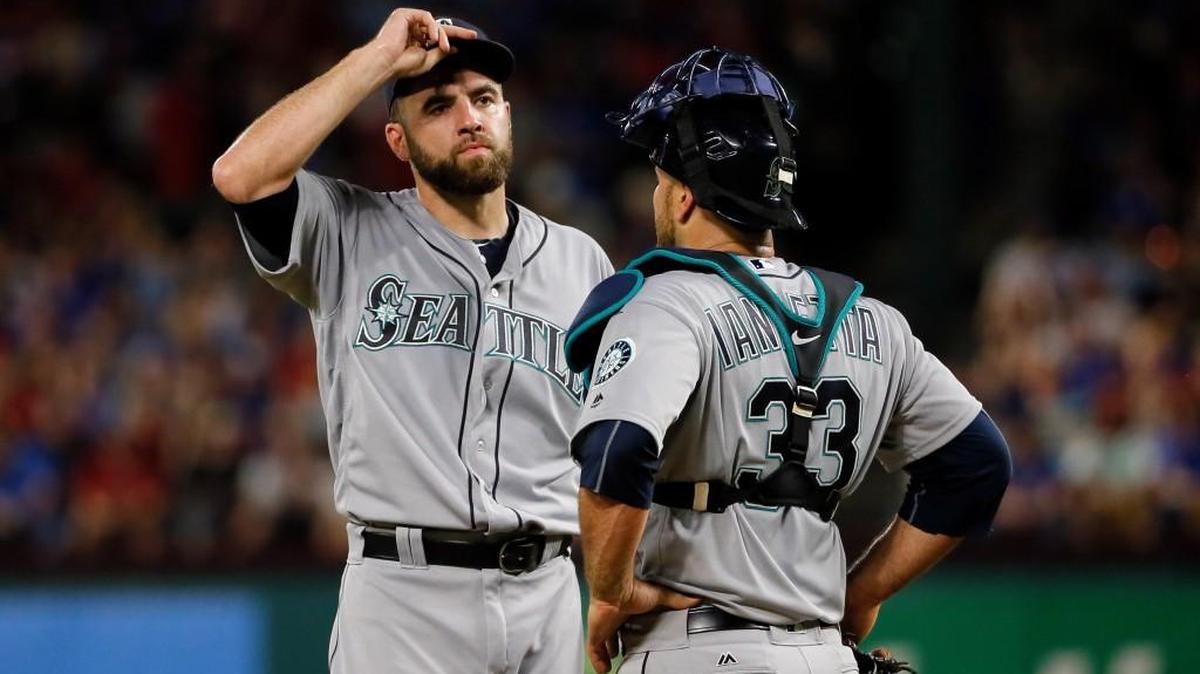 Nathan Karns couldn’t stem the ongoing problems for the Mariners’ rotation. He gave up seven runs in four-plus innings Saturday in a loss at Texas.