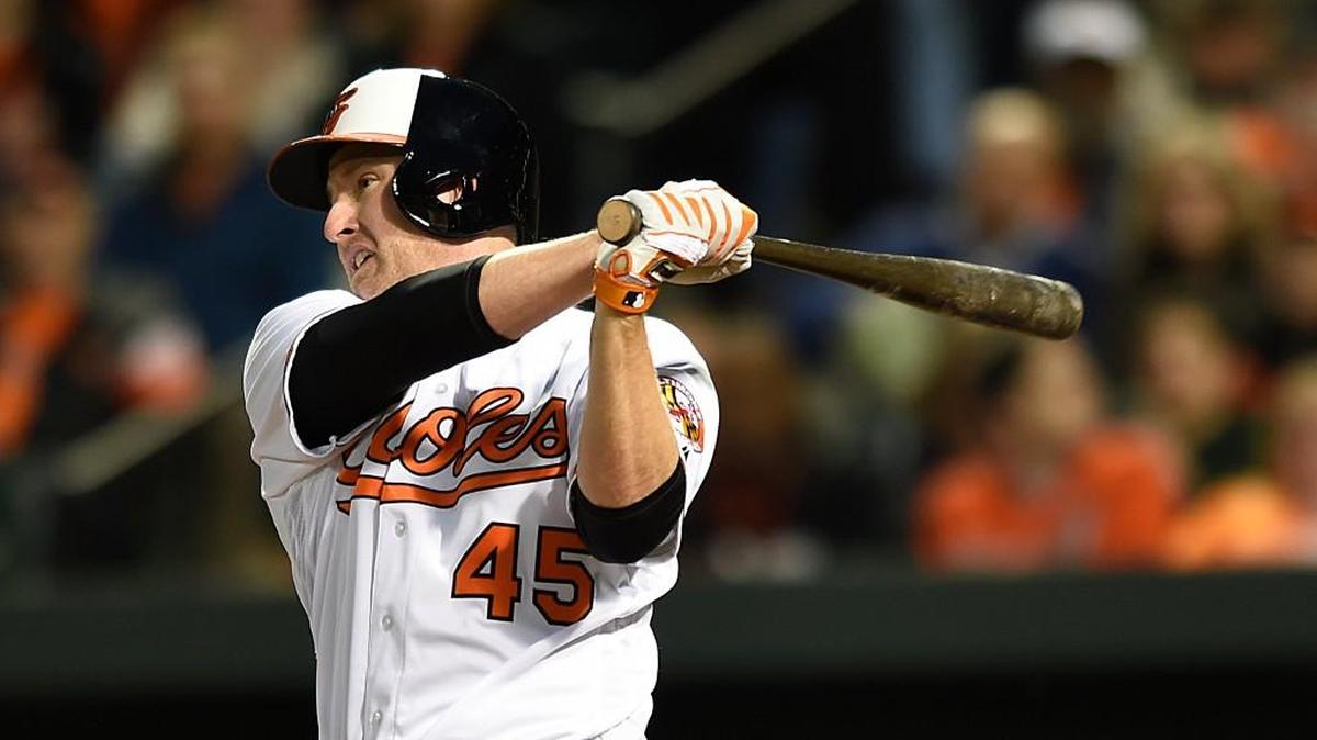 Mark Trumbo hit a homer against his former club Wednesday in Baltimore’s 5-2 victory over the Mariners.