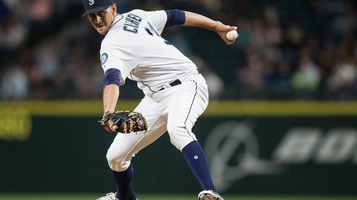 Former Mariners closer Steve Cishek now providing bullpen with a boost as a setup reliever.