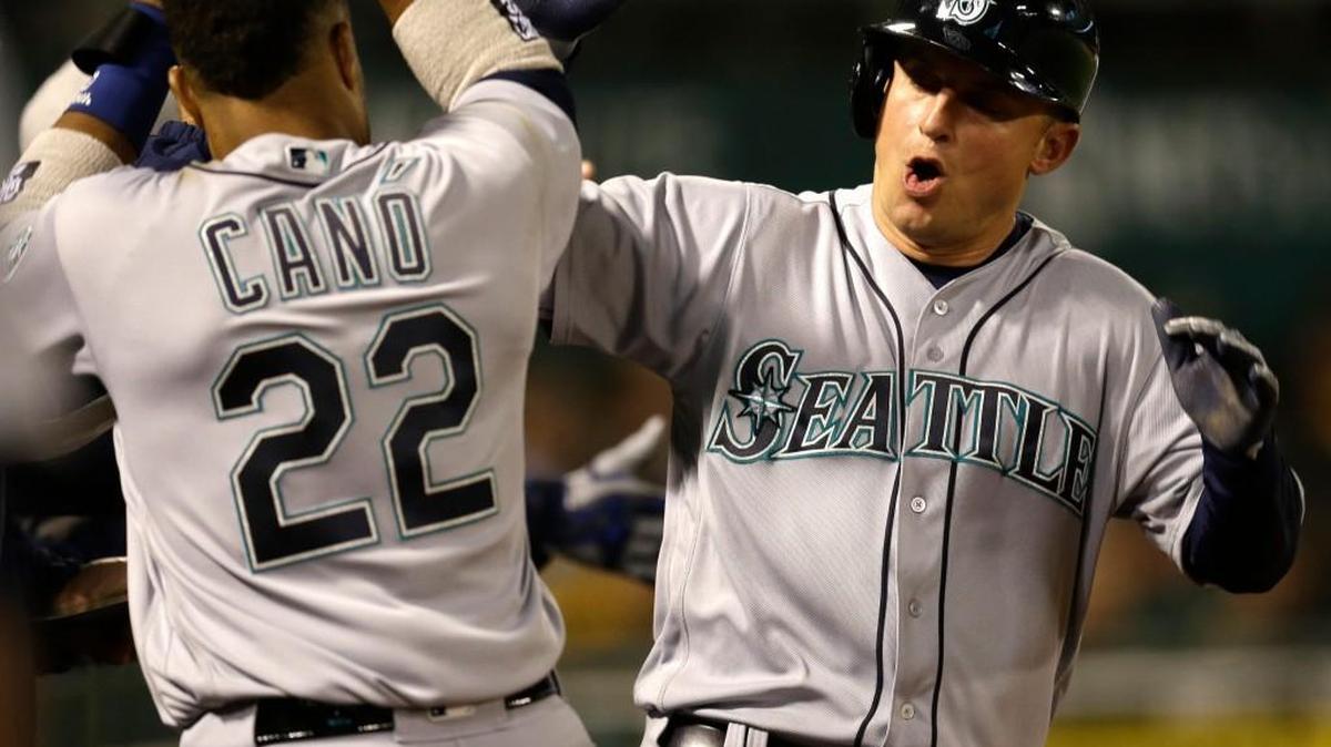 Robinson Cano isn’t the only Mariner on a hot streak. Kyle Seager (right) is also on a sustained surge.