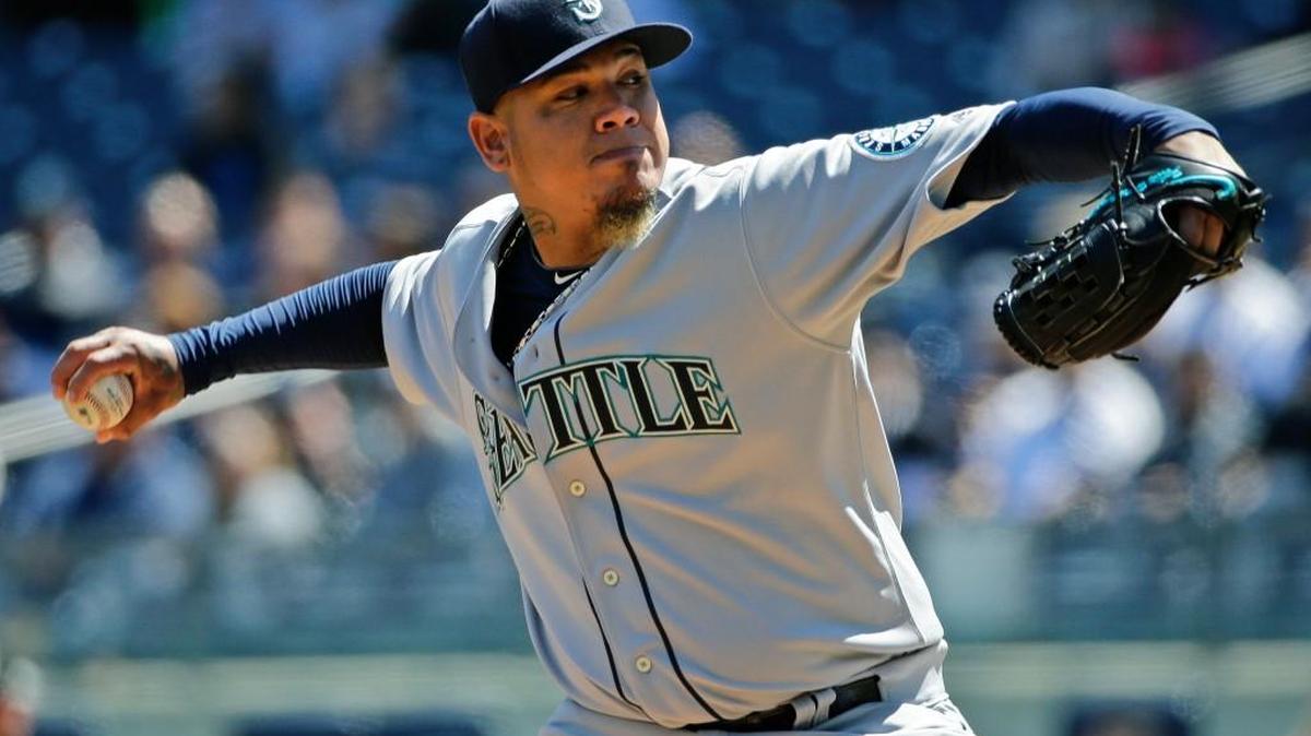Felix Hernandez is looking to cut down on walks when he starts Friday night against the Angels in Anaheim.