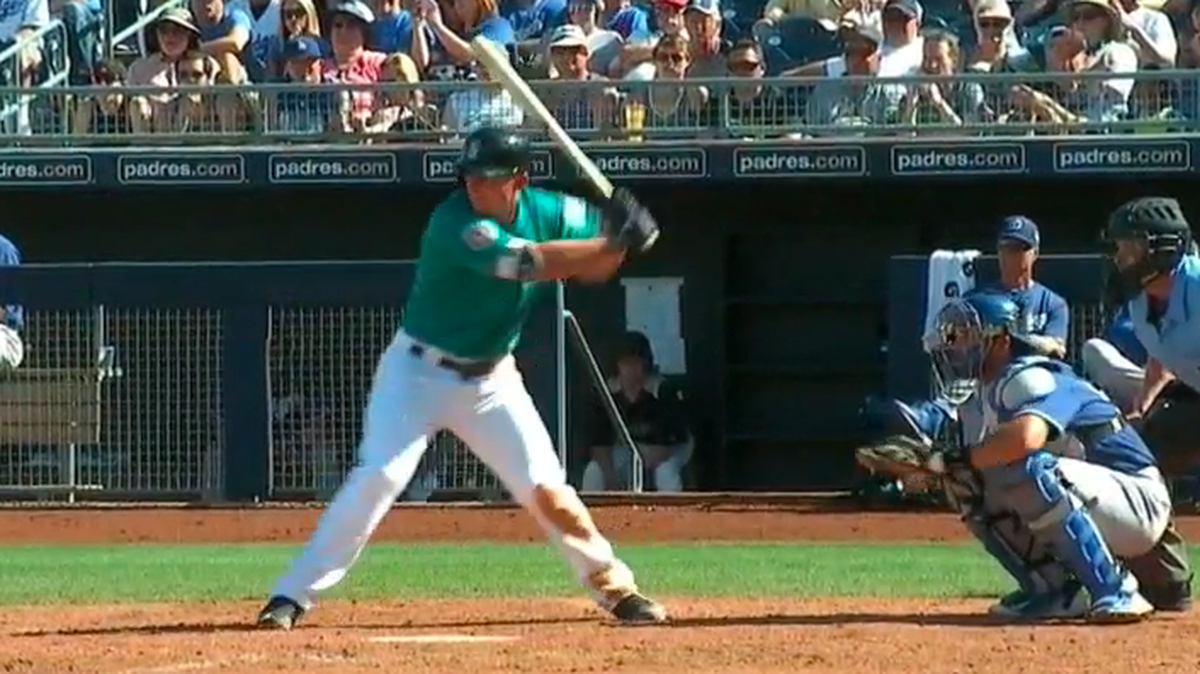 Kyle Seager’s two-run double in the seventh inning broke a 4-4 tie.