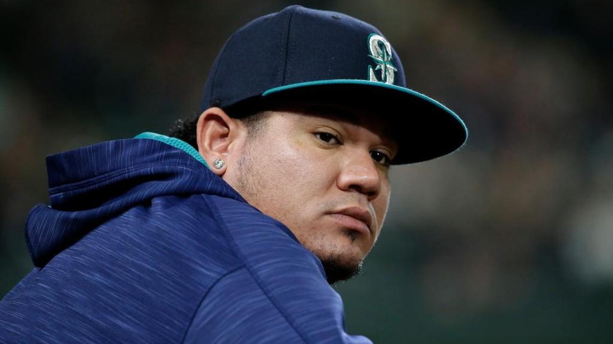 Felix Hernandez said he felt no pain in his shoulder Saturday when he threw from a mound for the first time since April 25.