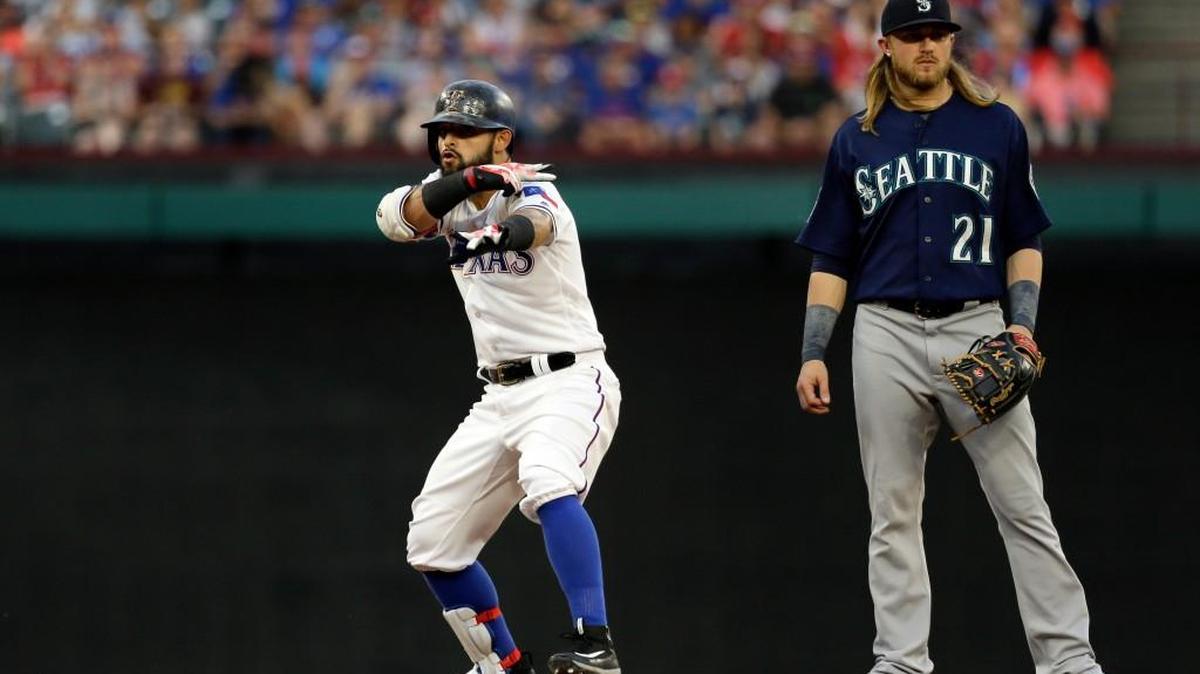 As Rougned Odor seemed to suggest after his double in Texas’ five-run third inning, it was a rough Friday night for the Mariners.