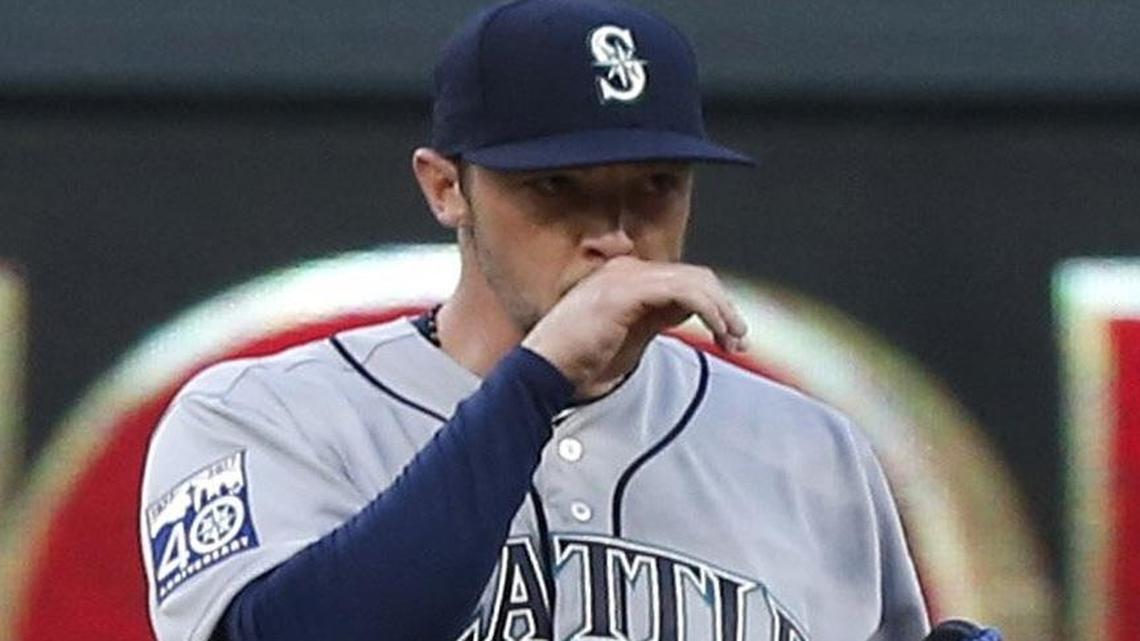 Pitcher Casey Lawrence works on himself in Tacoma in hopes of another call up