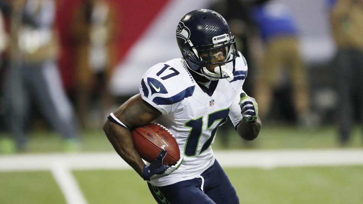 Seattle Seahawks wide receiver Devin Hester returns a punt against the Atlanta Falcons during the first half Saturday in Atlanta. Hester said after the game he would probably retire.