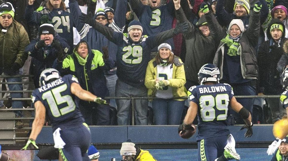Super-hot wide receiver Doug Baldwin is one of four veteran starters listed as questionable to play in Sunday’s home game against St. Louis because of injuries.