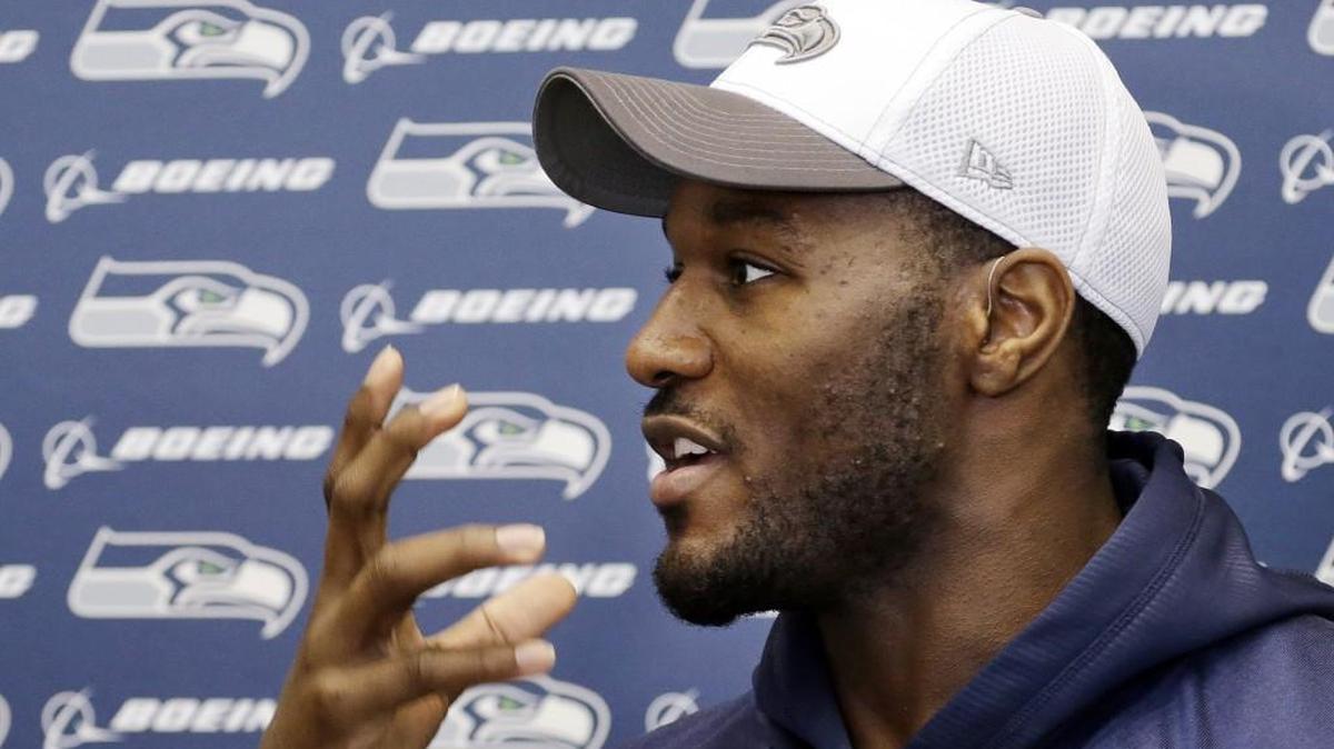 
Seahawks fullback Derrick Coleman, shown here in 2014, has been arrested and is under investigation of vehicular assault and felony hit-and-run. According to jail records, Coleman was booked into King County Jail in Seattle early Thursday. He was denied bail.
