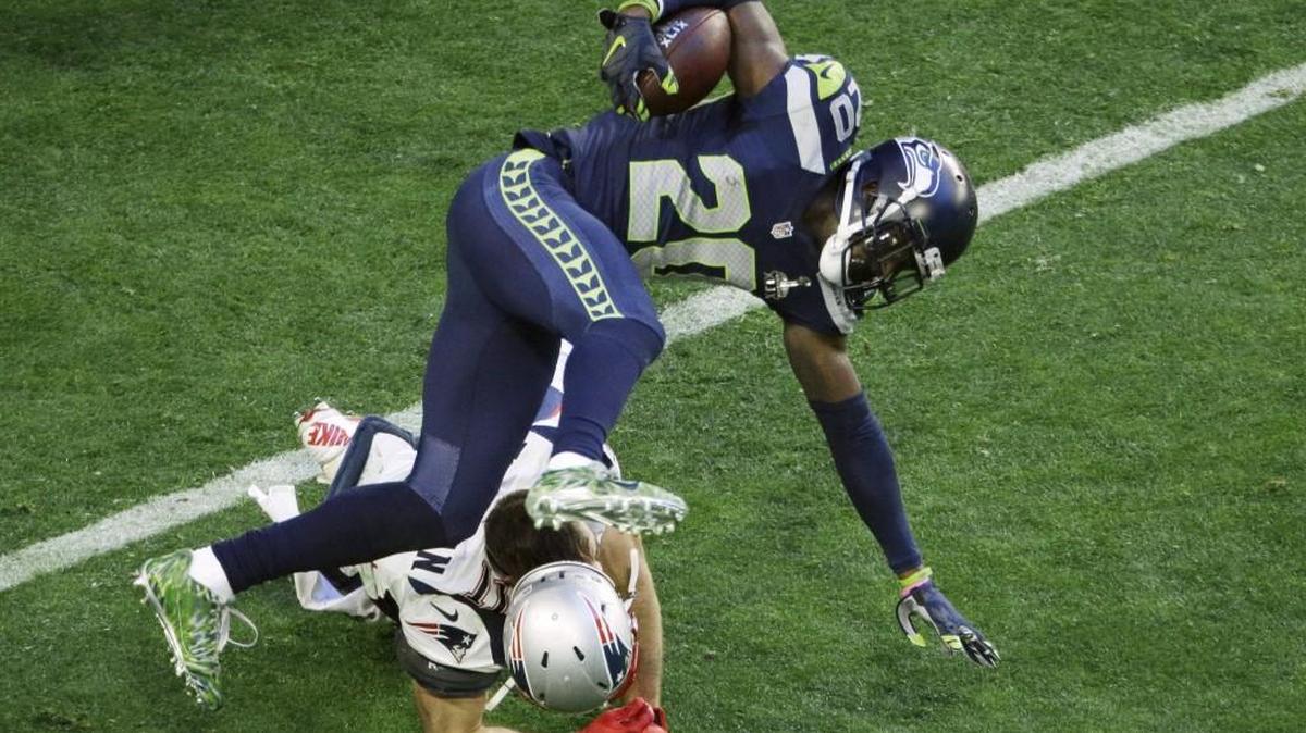 Jeremy Lane, who broke his arm and tore a knee ligament on this interception return in February’s Super Bowl, remains on the Seahawks’ physically-unable-to-perform list.