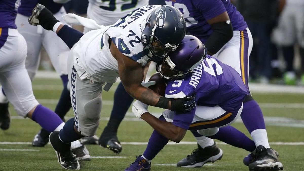 The Seahawks and defensive end Michael Bennett had their way with quarterback Teddy Bridgewater and the Vikings in Minneapolis on Dec. 6. But Minnesota has changed since, especially on defense.