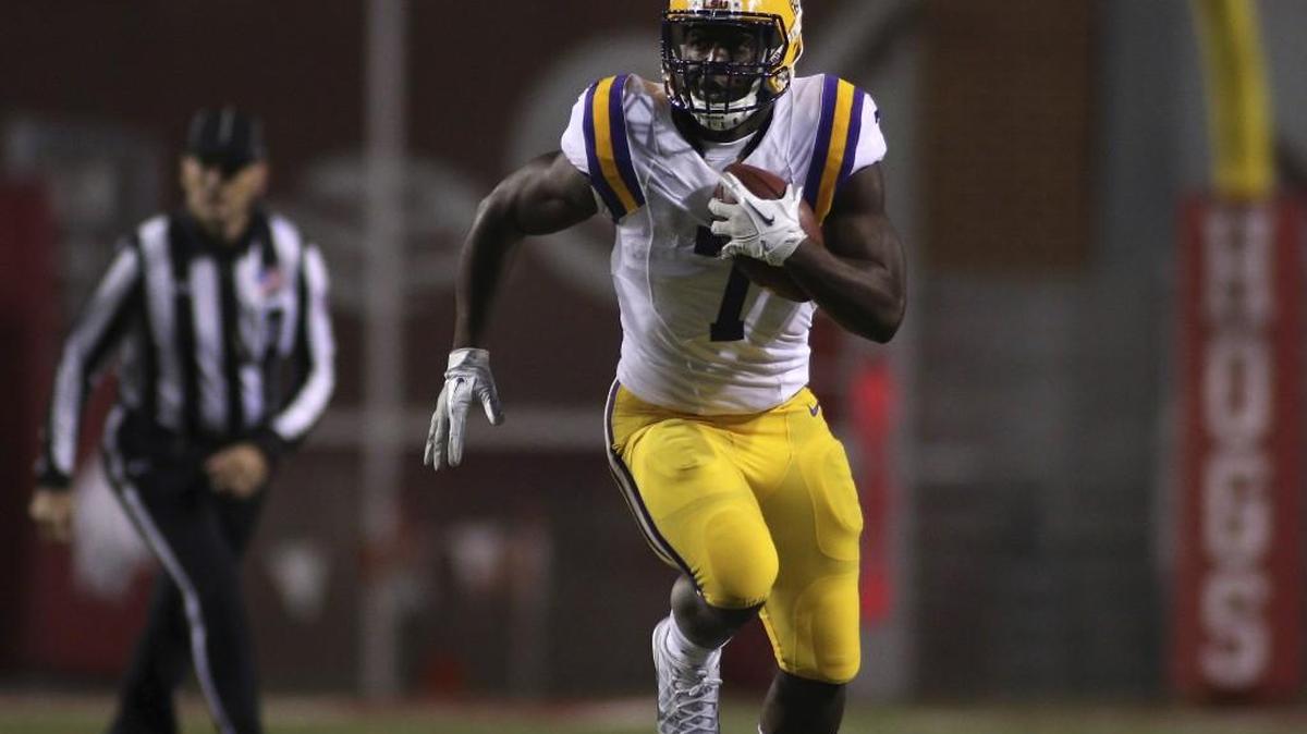It’s the return to prominence for running backs in this year’s NFL draft. Leonard Fournette leads a group of three backs that could go to teams over the first 20 picks Thursday in this pass-happy league.