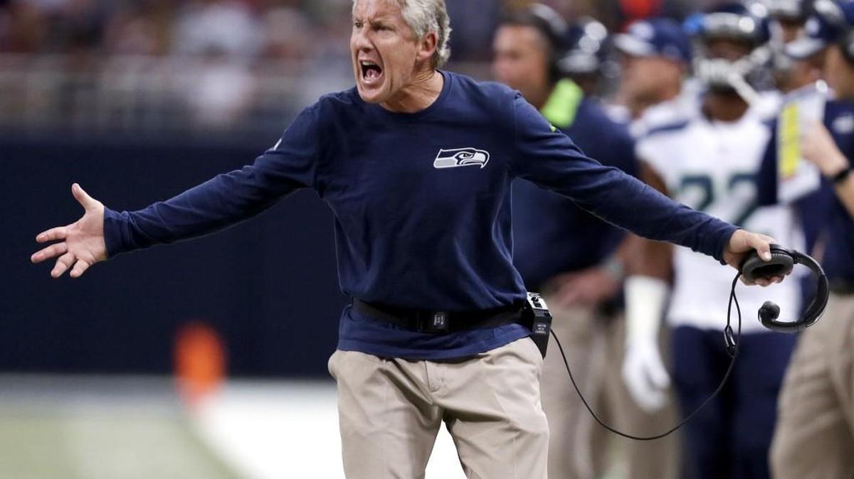 Pete Carroll won’t be coaching in St. Louis next season as he was here in September. The Rams are moving to Los Angeles. That will likely result in the Seahawks playing one division game a year in the L.A. Coliseum where Carroll built a dynasty at USC.
