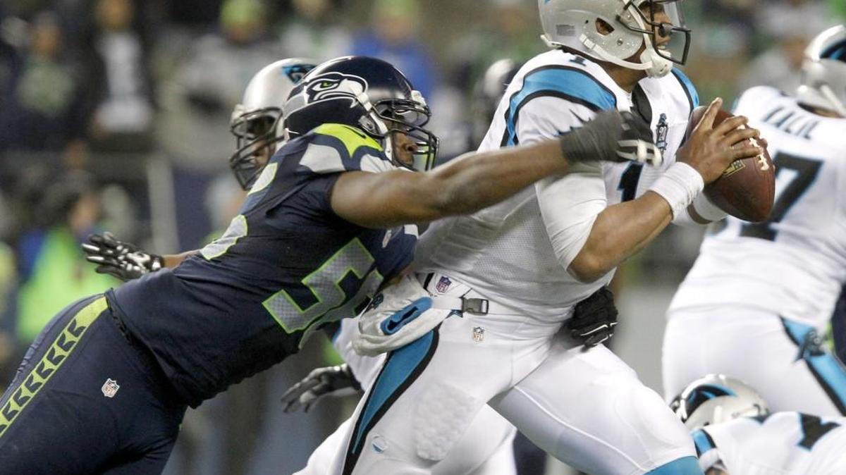 
The Seahawks need to get after Carolina quarterback Cam Newton today like they did while winning January’s divisional playoff game.
