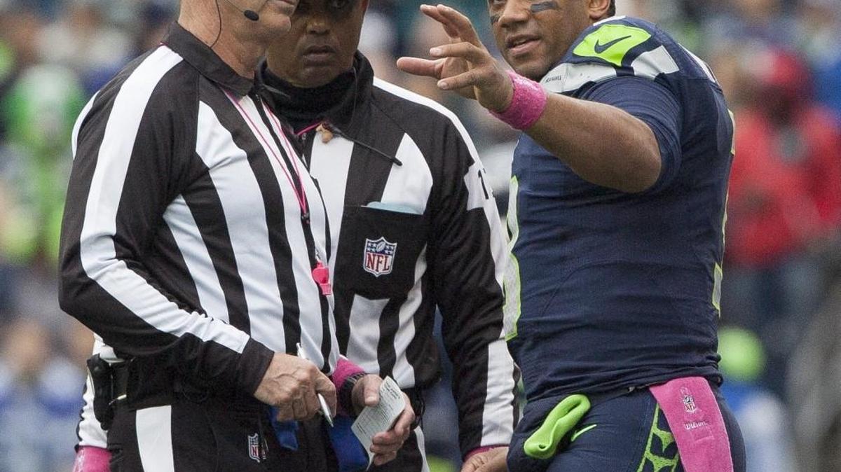 The Seahawks’ Russell Wilson says of his job as the franchise quarterback that, “I wouldn’t want anybody else doing it other than myself.”