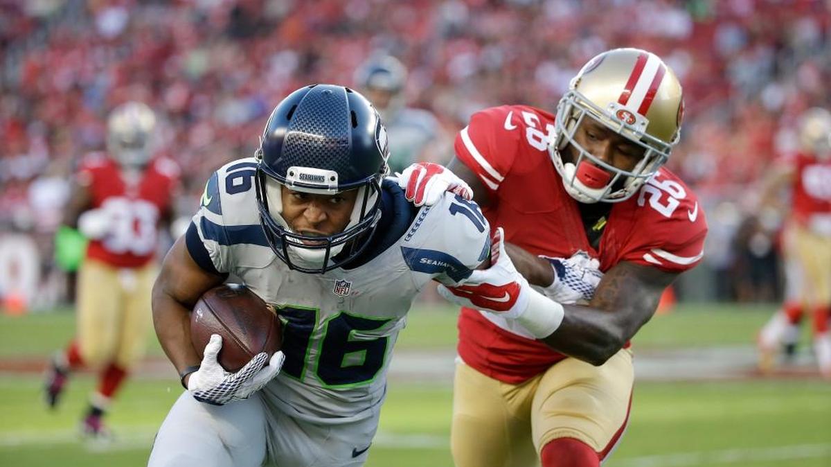Seattle Seahawks wide receiver Tyler Lockett (16) believes that working against All-Pro cornerback Richard Sherman during the offseason has primed him for a breakout season.