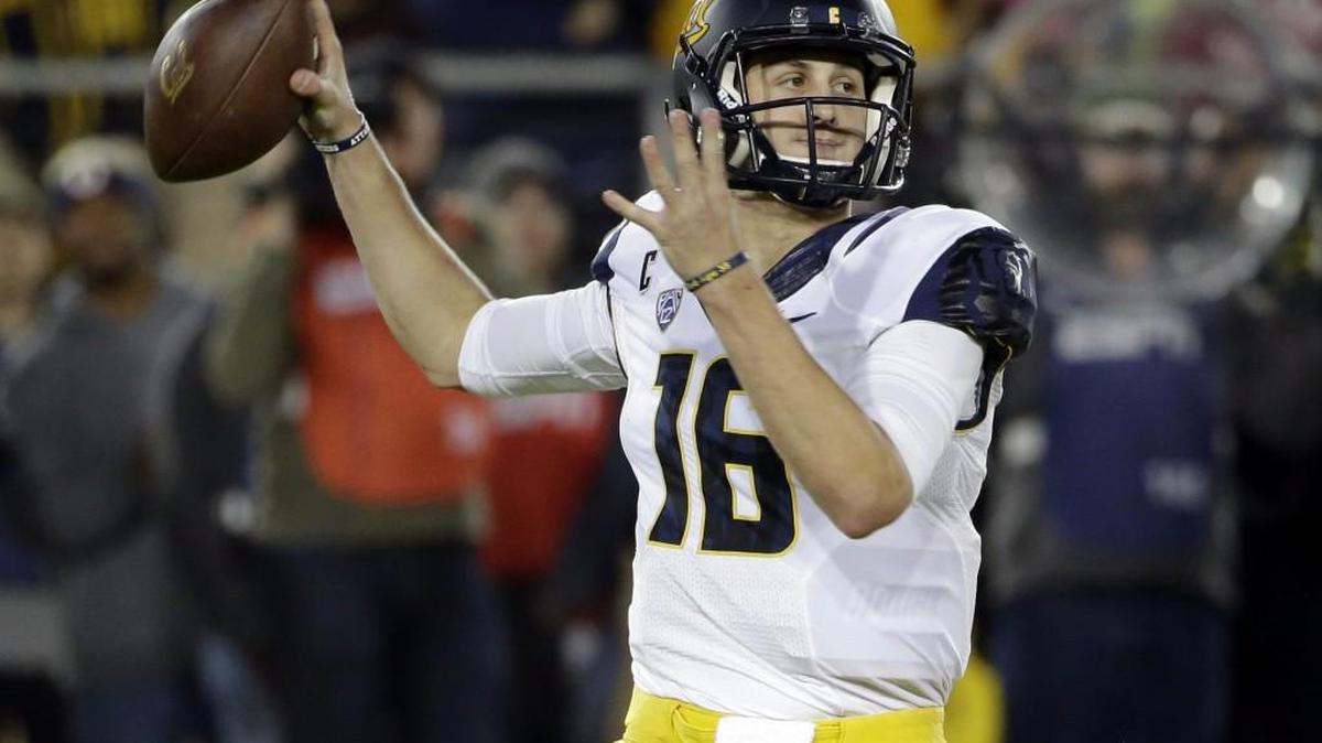 California quarterback Jared Goff (16) is one of the top offensive players available in the NFL Draft, which starts April 28 in Chicago.