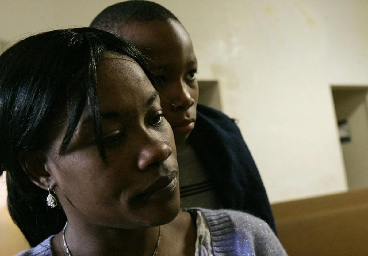Tired and homeless, Sakinah Booker and her 9-year-old son Semaj are being helped by St. John’s Baptist Church in Tacoma.