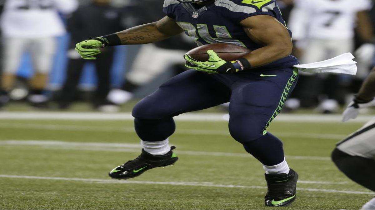
Undrafted running back Thomas Rawls has impressed this preseason with the Seahawks, including the final exhibition game where he rushed for 87 yards against the Raiders. He made the 53-man roster Saturday.
