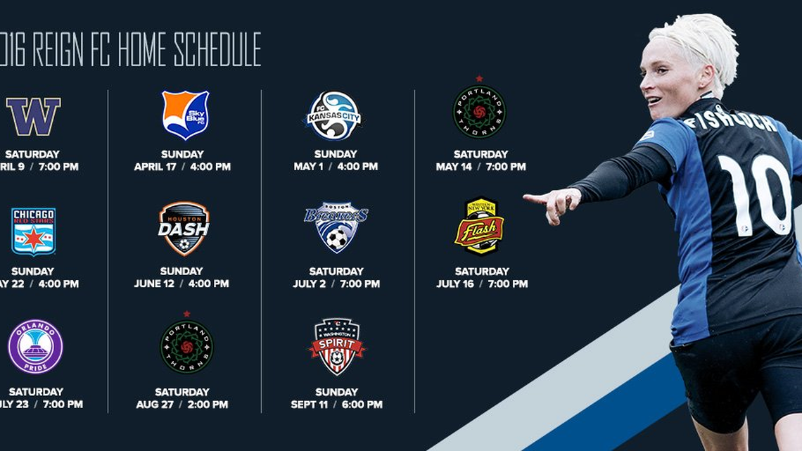 Reign opens at home April 17