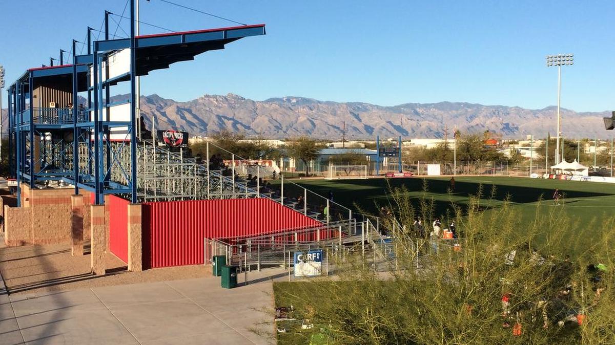 Main stadium at Kino Sports Complex in Tucson, Arizona