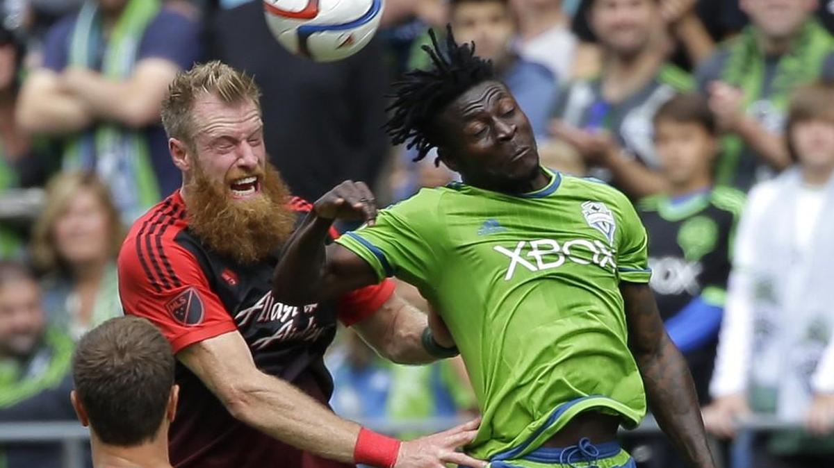 Obafemi Martins and the Seattle Sounders will meet the MLS Cup champion Portland Timbers three times in the 2016 MLS regular season.