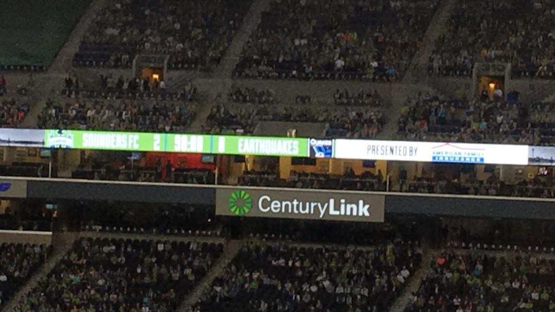 Sounders continue streak, 2-0 over San Jose