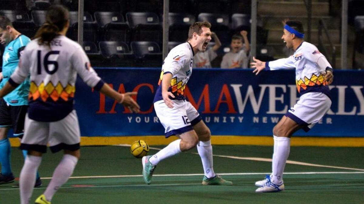 Tacoma Stars in action against St. Louis at ShoWare Center