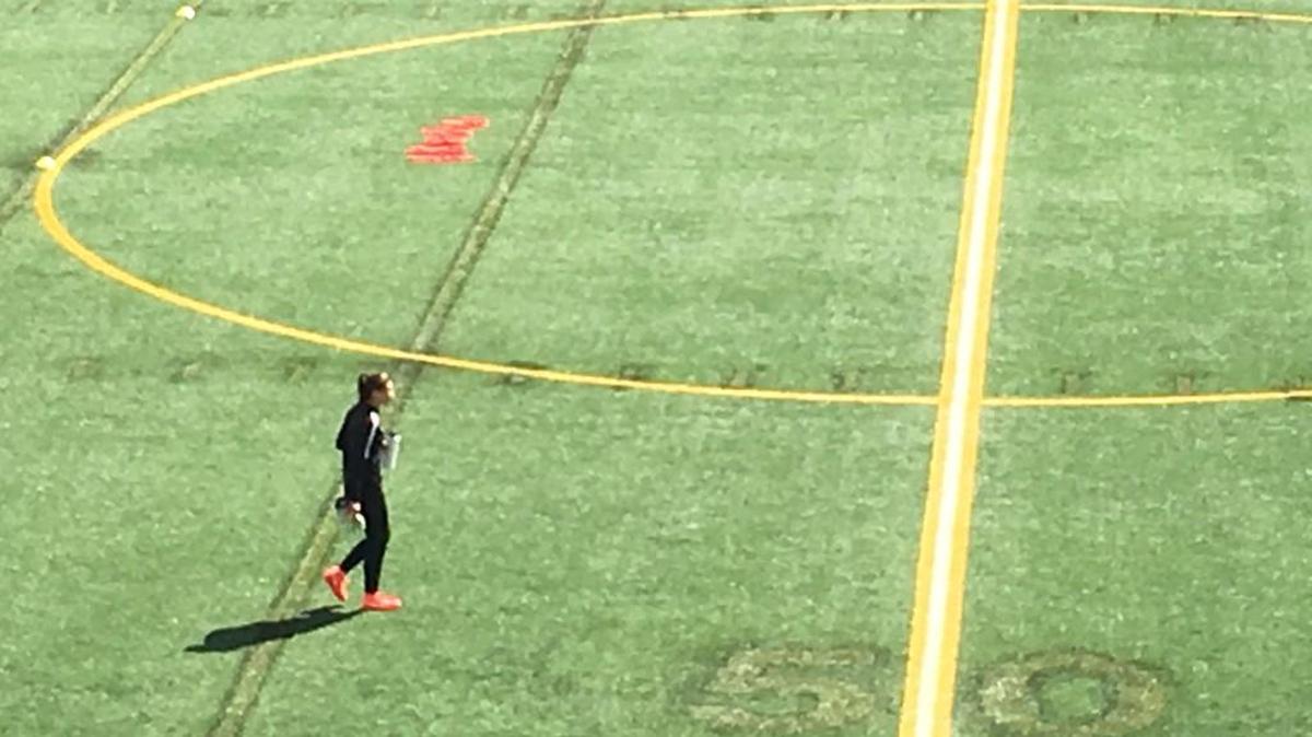 Hope Solo takes the pitch at Memorial Stadium before Seattle Reign FC’s 2016 opener.