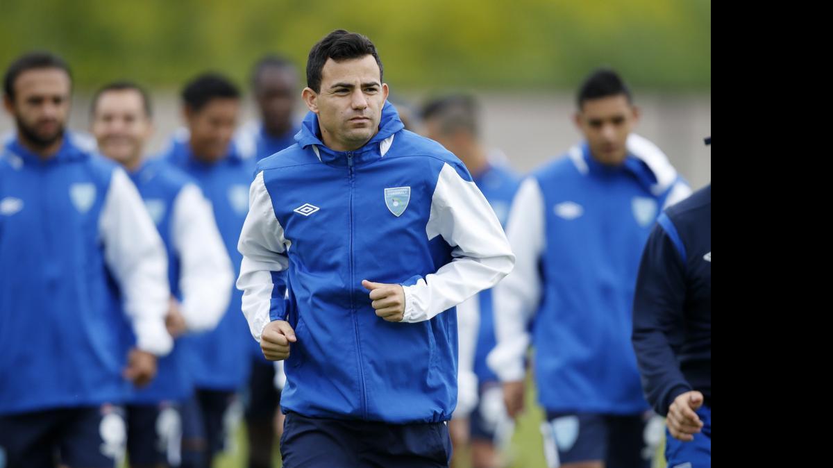 
Sounders midfielder Marco Pappa while away with Guatemala national team.
