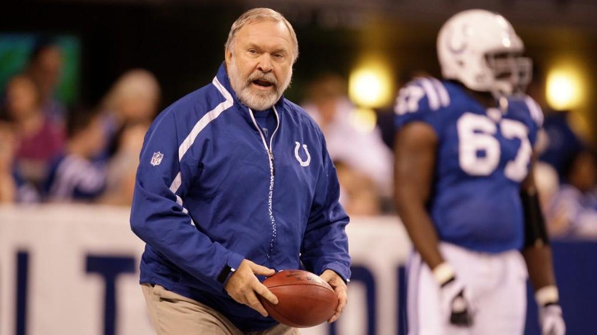 Peyton Manning calls Howard Mudd “a philosopher of football, an honest-to-God guru.” Mudd’s book is “The View from the O-Line.”