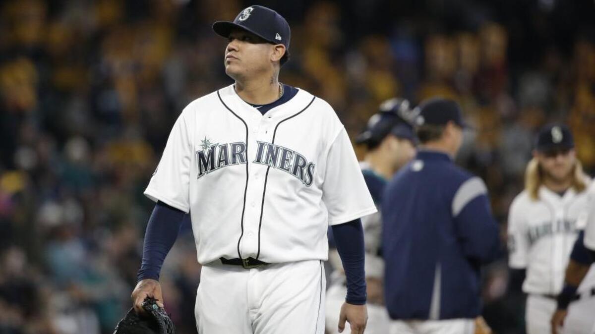 Seattle Mariners starting pitcher Felix Hernandez is scheduled to start Friday for the first time since being diagnosed with bursitis in his pitching shoulder.