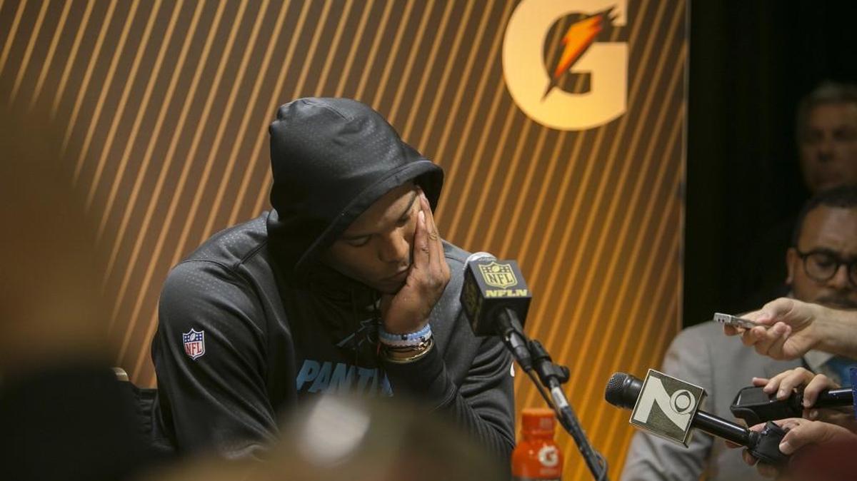 After the Super Bowl 50 loss, Carolina quarterback Cam Newton gave short answers that offered no insight to anything about the game except the fact he wasn’t happy with the result.