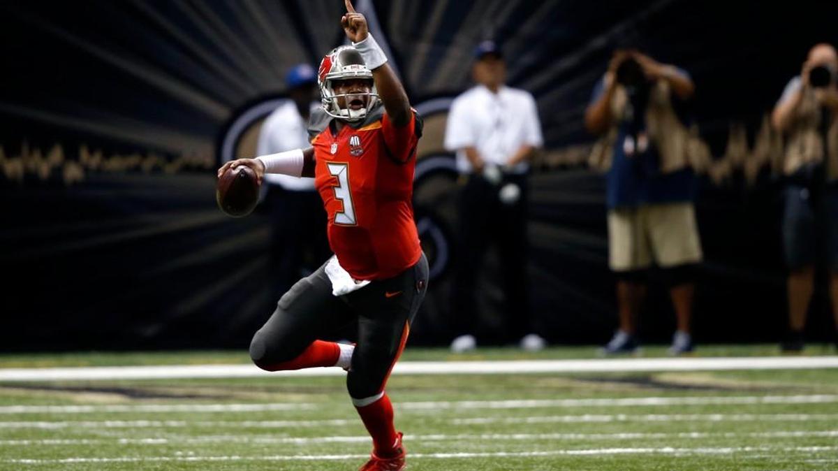
Tampa Bay rookie quarterback Jameis Winston bounced back from a rough NFL debut to help the Buccaneers upset the Saints in New Orleans on Sunday.
