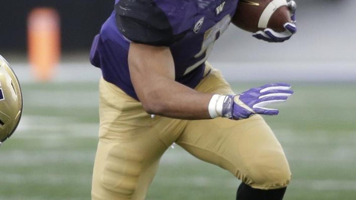 Washington’s Myles Gaskin and the Huskies’ ground game could be a big factor in Friday’s Apple Cup.